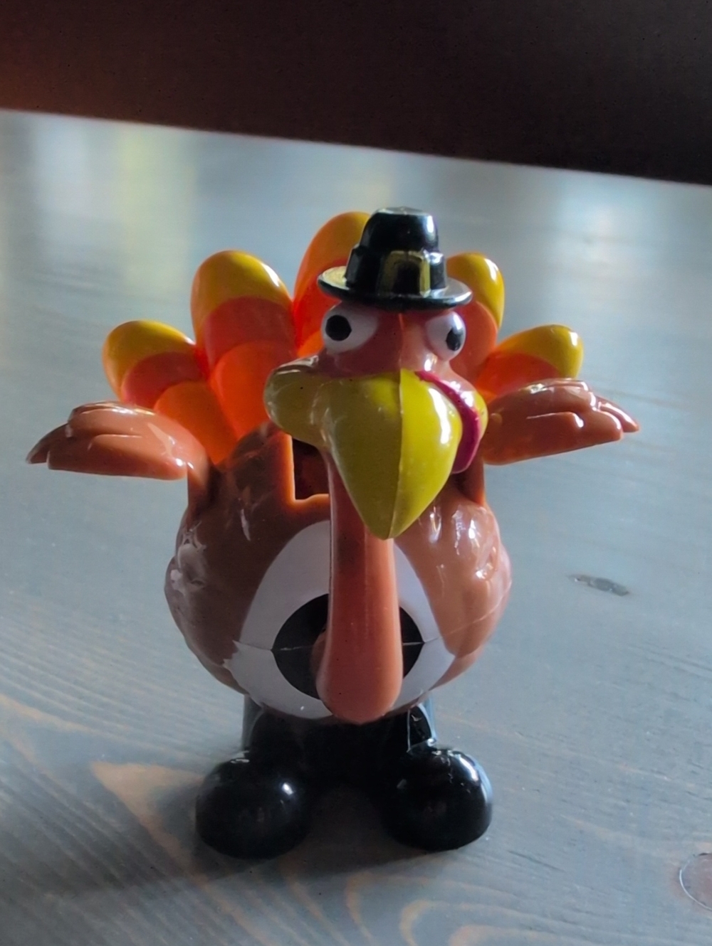 Solar Thanksgiving Dancing Turkey Toy